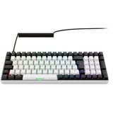 Sharkoon clavier gaming Blanc, Layout DE, Gateron Brown