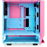 Thermaltake  boîtier midi tower rose fuchsia | 2x USB-A | 1x USB-C | RGB | Window