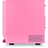 Thermaltake  boîtier midi tower rose fuchsia | 2x USB-A | 1x USB-C | RGB | Window