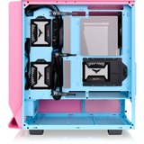 Thermaltake  boîtier midi tower rose fuchsia | 2x USB-A | 1x USB-C | RGB | Window