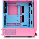 Thermaltake  boîtier midi tower rose fuchsia | 2x USB-A | 1x USB-C | RGB | Window