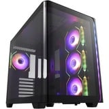 FSP  boîtier midi tower Noir | 2x USB-A | 1x USB-C | RGB | Window