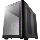 FSP  boîtier midi tower Noir | 2x USB-A | 1x USB-C | RGB | Window