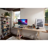 HP  27" Moniteur  Blanc/Argent