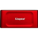 Kingston XS1000 Portable 2 To SSD externe Rouge/Noir, SXS1000R/2000G, USB-A 3.2 (10 Gbit/s)