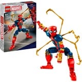 LEGO Marvel - Figurine d’Iron Spider-Man à construire, Jouets de construction 76298