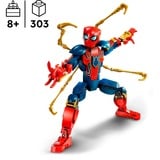 LEGO Marvel - Figurine d’Iron Spider-Man à construire, Jouets de construction 76298