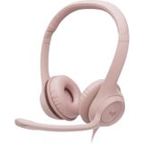 Logitech  casque on-ear rose fuchsia