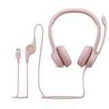 Logitech  casque on-ear rose fuchsia