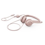 Logitech  casque on-ear rose fuchsia