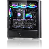 RAIJINTEK PONOS MS4 boîtier midi tower Noir | 3x USB-A | RGB | Verre Trempé