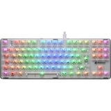 Sharkoon clavier gaming Blanc, Layout DE, KTT