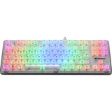 Sharkoon clavier gaming Blanc, Layout DE, KTT