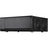 SilverStone GD10 HTPC Noir boîtier HTPC Noir | 2x USB-A