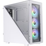 Thermaltake Divider 300 TG Snow boîtier midi tower Blanc | 2x USB-A | 1x USB-C | Verre Trempé