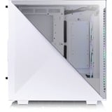 Thermaltake Divider 300 TG Snow boîtier midi tower Blanc | 2x USB-A | 1x USB-C | Verre Trempé