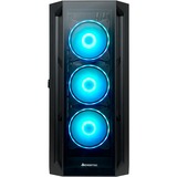 Chieftec  boîtier midi tower Noir | 2x USB-A | 1x USB-C | RGB | Window