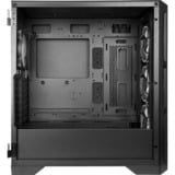 Chieftec  boîtier midi tower Noir | 2x USB-A | 1x USB-C | RGB | Window