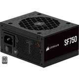 Corsair SF750, 750 Watt alimentation  Noir, 2x PCIe, 1x 12VHPWR, Gestion des câbles