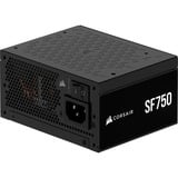 Corsair SF750, 750 Watt alimentation  Noir, 2x PCIe, 1x 12VHPWR, Gestion des câbles