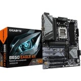 GIGABYTE B650 EAGLE AX carte mère socket AM5 Noir/gris, RAID, Gb-LAN, WLAN, BT, Sound, ATX