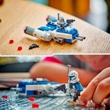 LEGO Star Wars - Le Microfighter Y-Wing du Capitaine Rex, Jouets de construction 75391