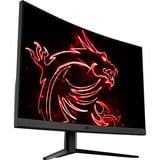 MSI  27" Moniteur gaming incurvé  Noir