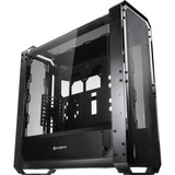 RAIJINTEK ERIS EVO boîtier bench/show Noir | 4x USB-A | Verre Trempé