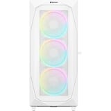 Sharkoon REV300 boîtier midi tower Blanc | 4x USB-A | 1x USB-C | RGB | Verre Trempé