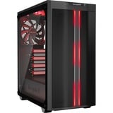 be quiet! PURE BASE 500DX Window boîtier midi tower Noir/Rouge | 1x USB-A | 1x USB-C | RGB | Verre Trempé