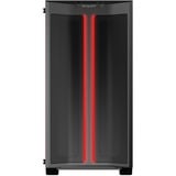 be quiet! PURE BASE 500DX Window boîtier midi tower Noir/Rouge | 1x USB-A | 1x USB-C | RGB | Verre Trempé