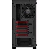 be quiet! PURE BASE 500DX Window boîtier midi tower Noir/Rouge | 1x USB-A | 1x USB-C | RGB | Verre Trempé