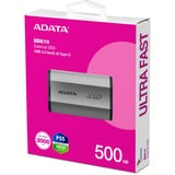 ADATA  SSD externe Argent