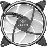 Chieftec ZF-1425RGB, Ventilateur de boîtier Noir/Blanc