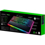 Razer clavier gaming Noir, Layout DE, Razer certified Mechanical Green Switches