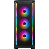 SilverStone  boîtier midi tower Noir | 2x USB-A | RGB | Verre Trempé