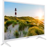 Telefunken  32" TV LED Blanc