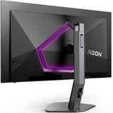 AOC AGON Pro AG276QZD 26.5" Moniteur gaming  Noir/Argent, 2x HDMI, 2x DisplayPort, 2x USB-A 3.2 (5 Gbit/s), 240 Hz