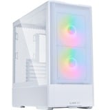 Lian Li  boîtier midi tower Blanc | 2x USB-A | 1x USB-C | RGB | Window