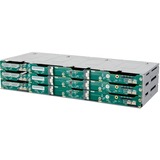 SilverStone SST-RM61-312 boîtier rack Noir