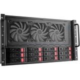 SilverStone SST-RM61-312 boîtier rack Noir