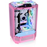 Thermaltake  boîtier mini tower rose fuchsia | 3x USB-A | Window