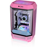 Thermaltake  boîtier mini tower rose fuchsia | 3x USB-A | Window