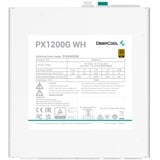 DeepCool PX1200G 1200W alimentation  Blanc, 3x PCIe, Gestion des câbles