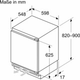 Neff KU1212FE0, Réfrigération à l’état complet 