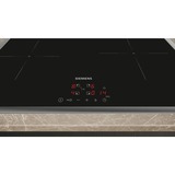 Siemens EH645BFB6E, Plaque de cuisson séparée Noir/en acier inoxydable