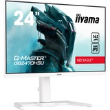 iiyama G-Master Red Eagle GB2470HSU-W5 24" Moniteur gaming  Blanc, 165Hz, HDMI, DisplayPort, USB, Audio