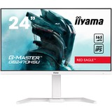 iiyama G-Master Red Eagle GB2470HSU-W5 24" Moniteur gaming  Blanc, 165Hz, HDMI, DisplayPort, USB, Audio