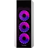 Chieftec GL-03W-OP Scorpion 3 boîtier midi tower Blanc | 3x USB-A | RGB | Window