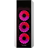 Chieftec GL-03W-OP Scorpion 3 boîtier midi tower Blanc | 3x USB-A | RGB | Window